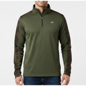 GSX Gander Mountain 3/4 Zip Green Men’s Size Small Hiking Athletic Shirt